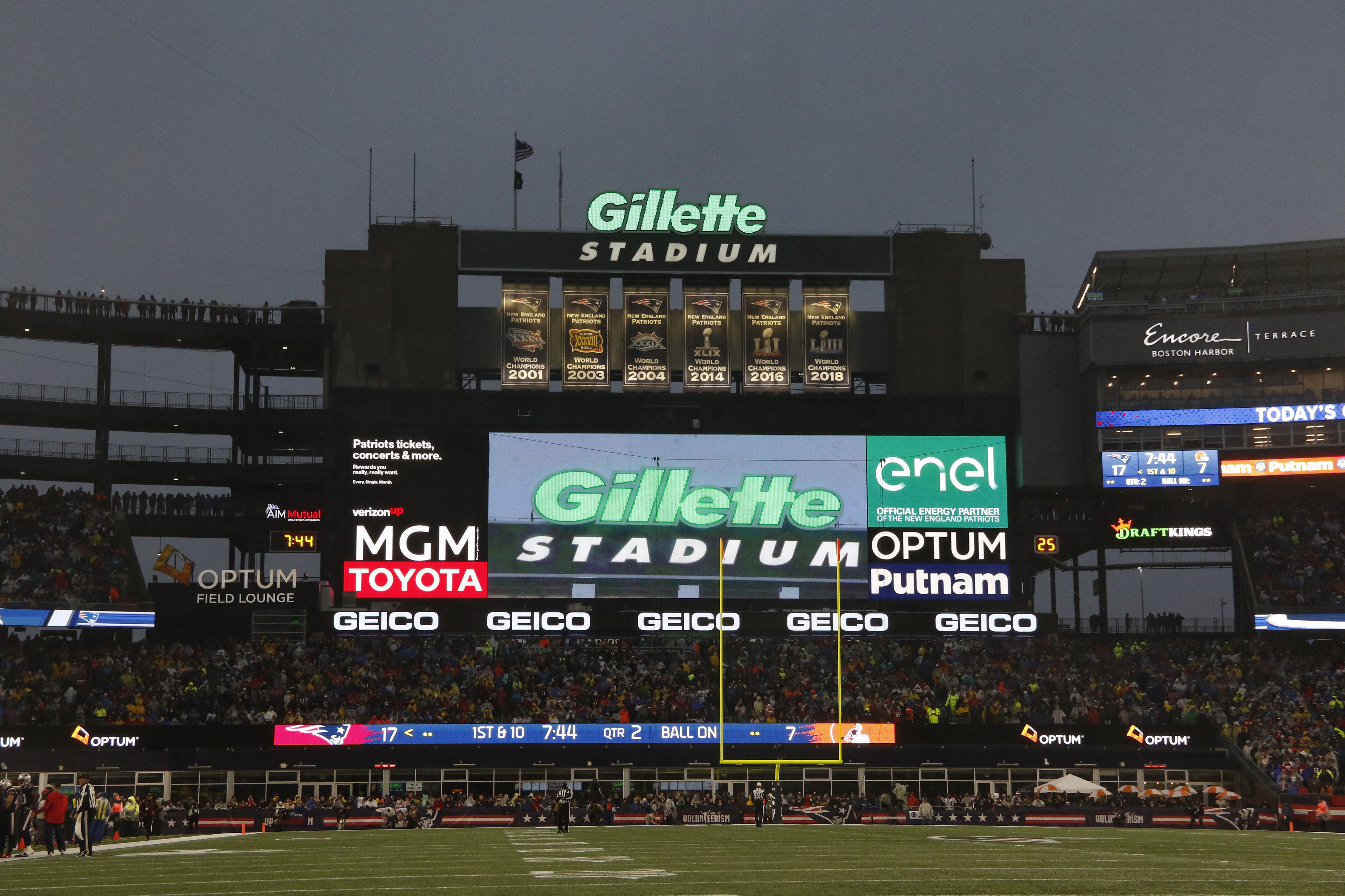 Enel North America And Kraft Sports + Entertainment Welcome Fans Back To A  More Sustainable Sporting Experience At Gillette Stadium